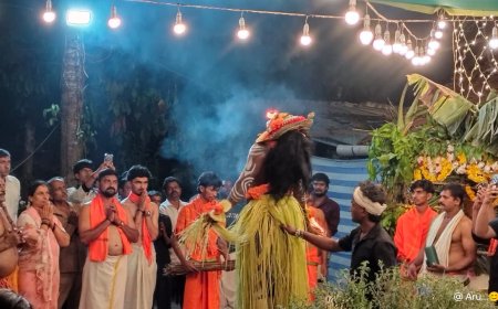 ಕೆದಮುಳ್ಳೂರಿನಲ್ಲಿ  ಶ್ರದ್ಧಾ ಭಕ್ತಿಯಿಂದ ಜರುಗಿದ ನೇಮೋತ್ಸವ