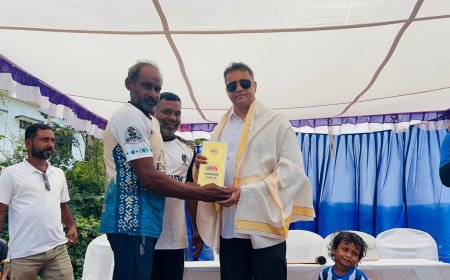 ಕಲ್ಲುಬಾಣೆ ಕ್ರಿಕೆಟ್ ಪ್ರೀಮಿಯರ್ ಲೀಗ್ ನಲ್ಲಿ ಭಾಗವಹಿಸಿದ ಶಾಸಕ ಎಎಸ್ ಪೊನ್ನಣ್ಣ