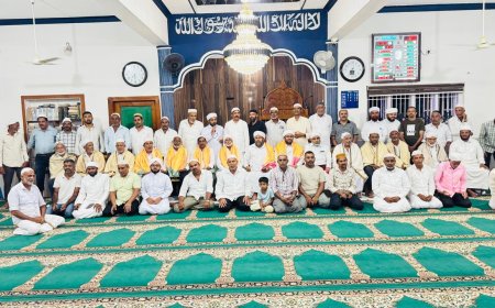 ಕೊಟ್ಟಮುಡಿ ಜಮಾಅತ್ ವತಿಯಿಂದ ಹಜ್ ಯಾತ್ರಿಕರಿಗೆ  ಬೀಳ್ಕೊಡುಗೆ