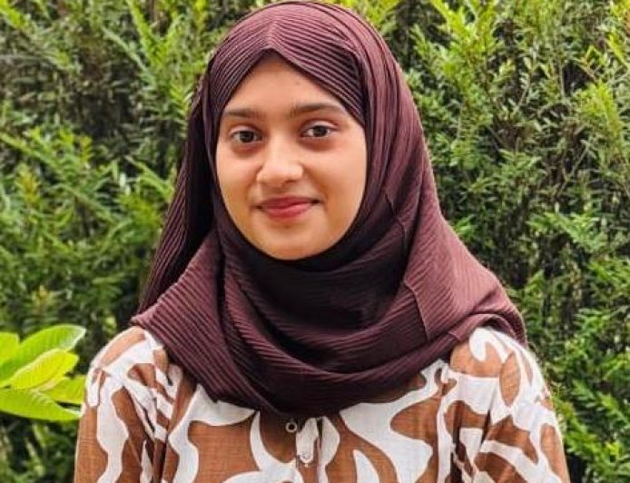 ದ್ವಿತೀಯ ಪಿಯುಸಿ ಫಲಿತಾಂಶ; ಪೆರುಂಬಾಡಿ ಎಸ್ಇಎ ಶಾಲೆಯ ಫಾತಿಮತ್ ಫಿದಾಳಿಗೆ ವಾಣಿಜ್ಯ ‌ವಿಭಾಗದಲ್ಲಿ‌ 581‌‌ ಅಂಕ