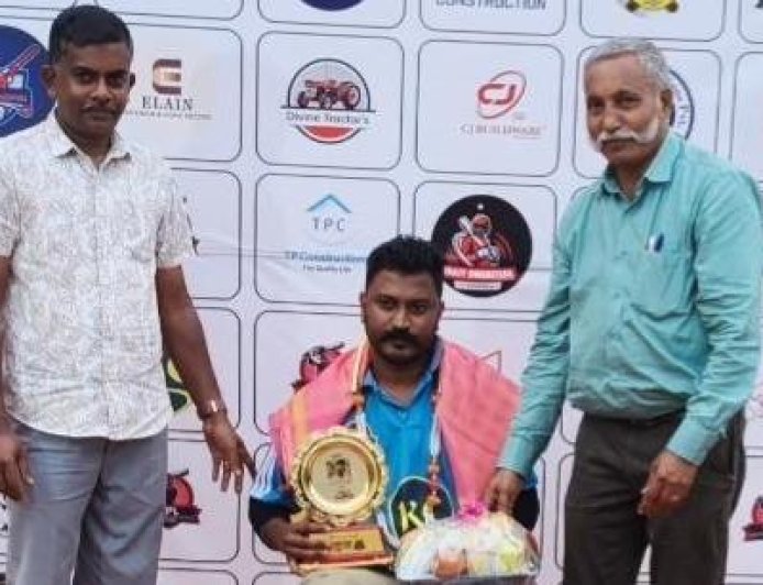 ಸಿಪಿಎಲ್ ಪಂದ್ಯಾವಳಿಯಲ್ಲಿ ಪತ್ರಕರ್ತ ಅಂತೋಣಿ ಅವರಿಗೆ ಸನ್ಮಾನ