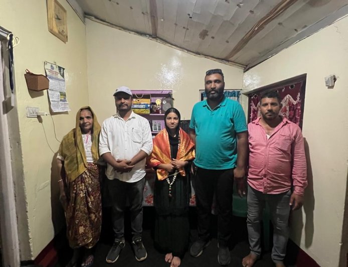 ಡಿಸ್ಟಿಂಕ್ಷನ್ ನಲ್ಲಿ ಉತ್ತೀರ್ಣಳಾದ ಅಫ್ನ ತಸ್ನೀಮಳಿಗೆ ಸನ್ಮಾನ