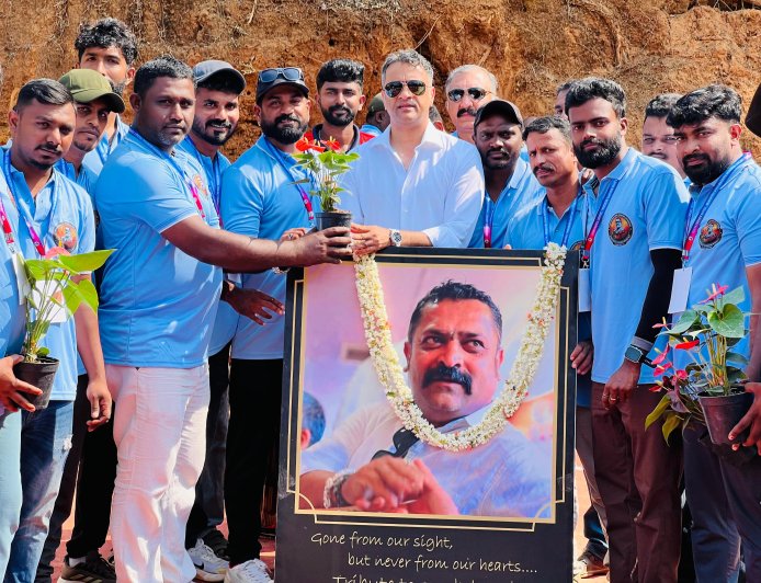 ದಿವಂಗತ ಮುಕ್ಕಾಟಿರ  ಶಿವು ಮಾದಪ್ಪ ರವರ ಸ್ಮರಣಾರ್ಥ ಕ್ರಿಕೆಟ್ ಪಂದ್ಯಾಟಕ್ಕೆ ಶಾಸಕ ಎಎಸ್ ಪೊನ್ನಣ್ಣ ಚಾಲನೆ