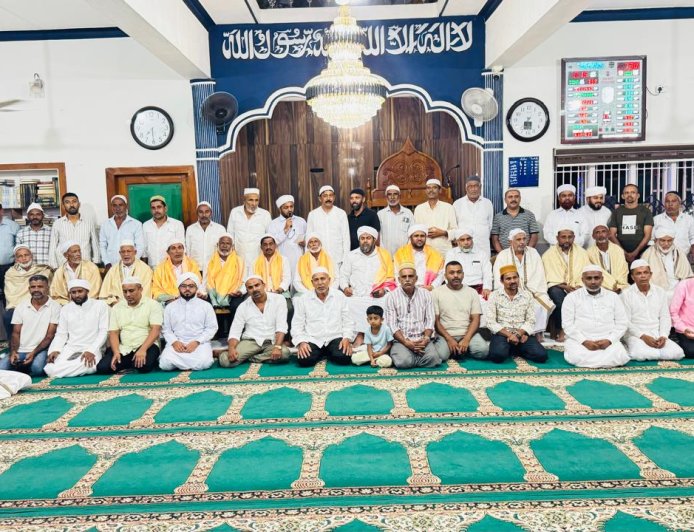 ಕೊಟ್ಟಮುಡಿ ಜಮಾಅತ್ ವತಿಯಿಂದ ಹಜ್ ಯಾತ್ರಿಕರಿಗೆ  ಬೀಳ್ಕೊಡುಗೆ