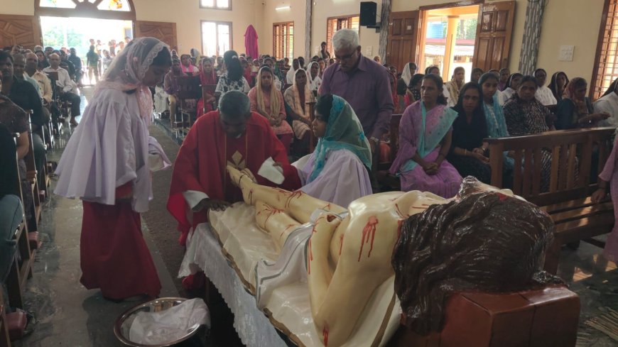 ಗೋಪಾಲಪುರದ ಸಂತ ಅಂತೋಣಿ ಚರ್ಚ್ ನಲ್ಲಿ ಗುಡ್ ಫ್ರೈಡೆ ಆಚರಣೆ