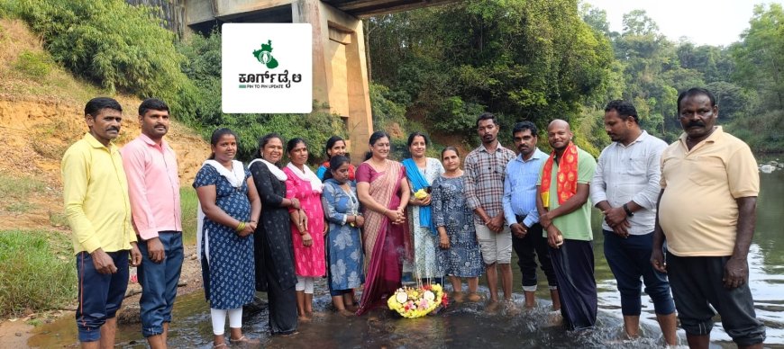 ಹುಣ್ಣಿಮೆಯ ಅಂಗವಾಗಿ ನಾಪೋಕ್ಲುವಿನಲ್ಲಿ ಜೀವನದಿ ಕಾವೇರಿಗೆ ಶ್ರೀ ಕ್ಷೇತ್ರಧರ್ಮಸ್ಥಳ ಸಂಘದಿಂದ ಮಹಾಆರತಿ