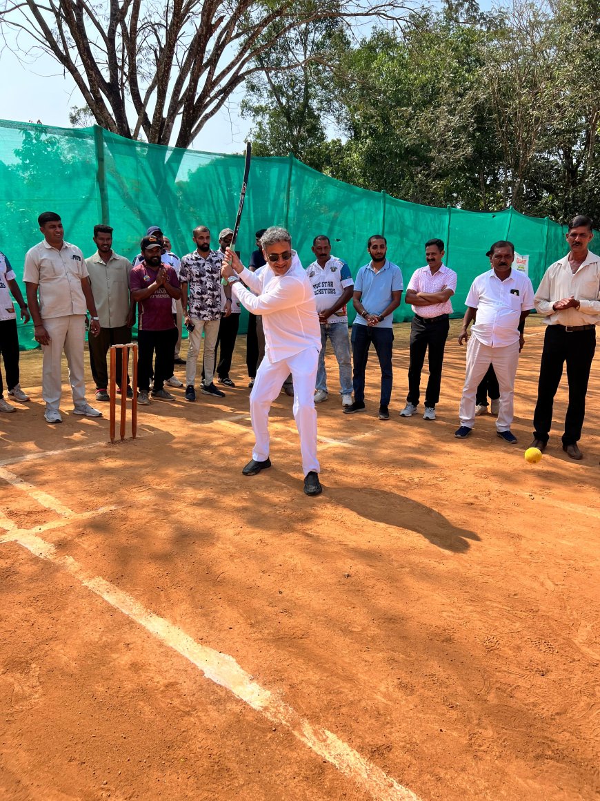 ಬಲ್ಲಮಾವಟಿ ಪ್ರೀಮಿಯರ್ ಲೀಗ್ ಕ್ರಿಕೆಟ್ ಪಂದ್ಯಾಟಕ್ಕೆ ಶುಭಕೋರಿದ ಶಾಸಕ ಎಎಸ್ ಪೊನ್ನಣ್ಣ