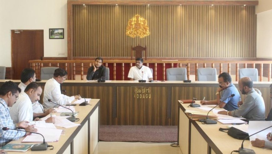 ಏ.17 ರಂದು ಮುಖ್ಯಮಂತ್ರಿ ಕೊಡಗು ಜಿಲ್ಲೆಗೆ ಭೇಟಿ ಸಾಧ್ಯತೆ  ಅಗತ್ಯ ಸಿದ್ಧತೆಗೆ ಜಿಲ್ಲಾಧಿಕಾರಿ ಸೋಮಶೇಖರ್ ಸೂಚನೆ