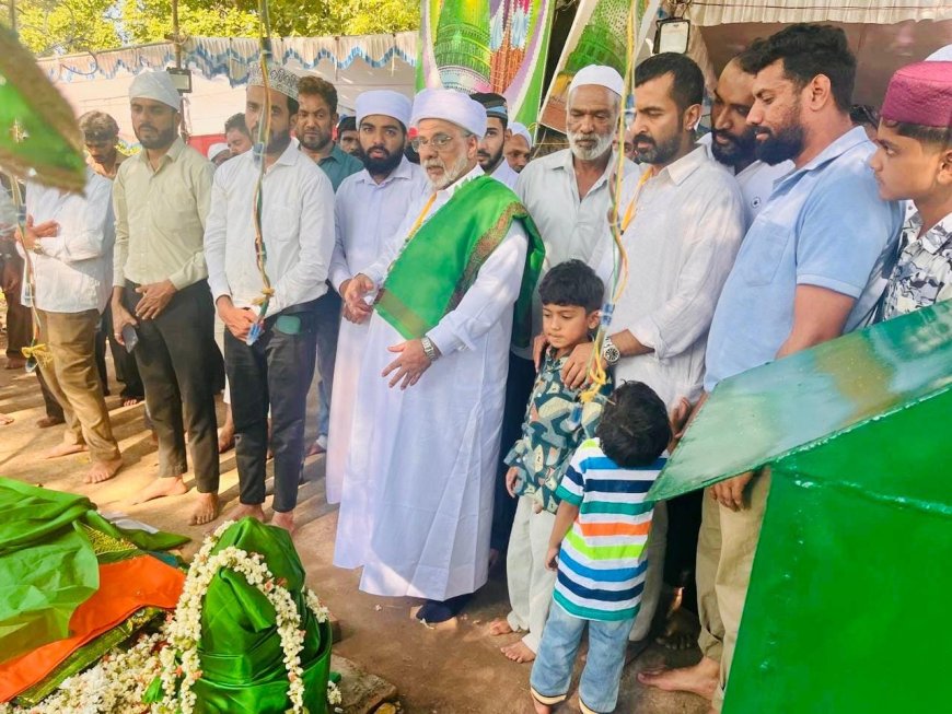 ಗರಗಂದೂರು,ಕಾಜೂರು‌ ಮಖಾಂ‌ ಉರೂಸ್ ಕಾರ್ಯಕ್ರಮದಲ್ಲಿ ಭಾಗವಹಿಸಿದ ಶಾಸಕ ಡಾ.ಮಂತರ್ ಗೌಡ