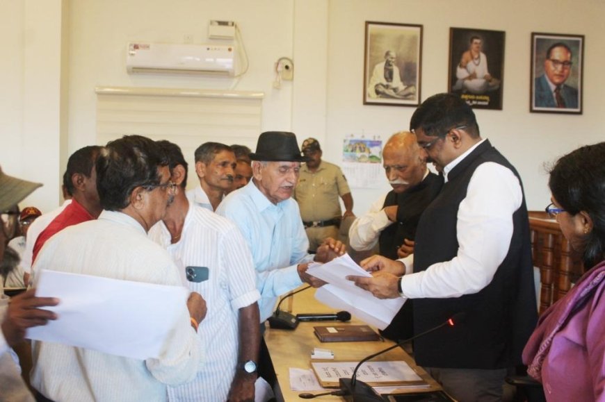 ಮಾಜಿ ಸೈನಿಕರು ಹಾಗೂ ಅವಲಂಬಿತರ ಅಹವಾಲು ಆಲಿಸಿದ ಜಿಲ್ಲಾಧಿಕಾರಿ  ಹಲವು ಸೌಲಭ್ಯ ಕಲ್ಪಿಸಲು ಪ್ರಾಮಾಣಿಕ ಪ್ರಯತ್ನ:ಜಿಲ್ಲಾಧಿಕಾರಿ ಸೋಮಶೇಖರ್