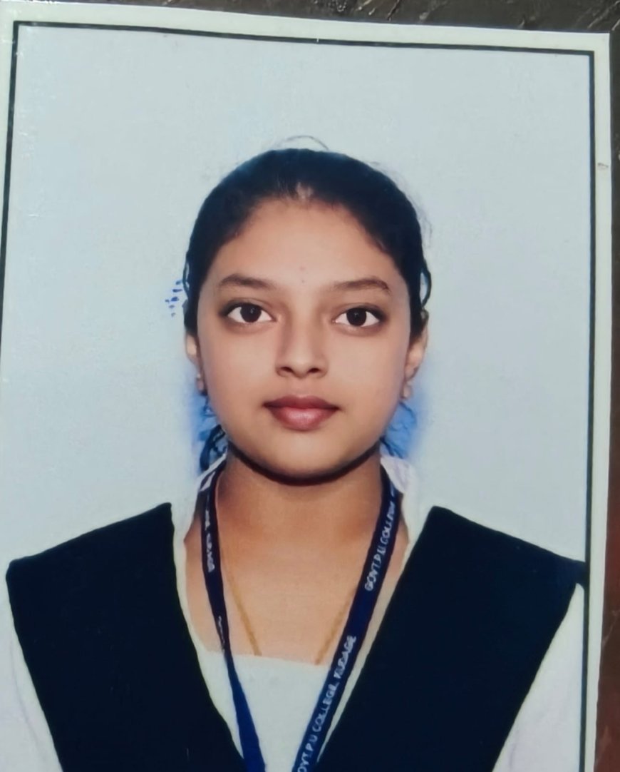 ಕಲಾ ವಿಭಾಗದಲ್ಲಿ ಕೂಡಿಗೆ ಕಾಲೇಜಿನ ನಂದಿತ ಕೊಡಗು ಜಿಲ್ಲೆಗೆ ದ್ವಿತೀಯ ಸ್ಥಾನ