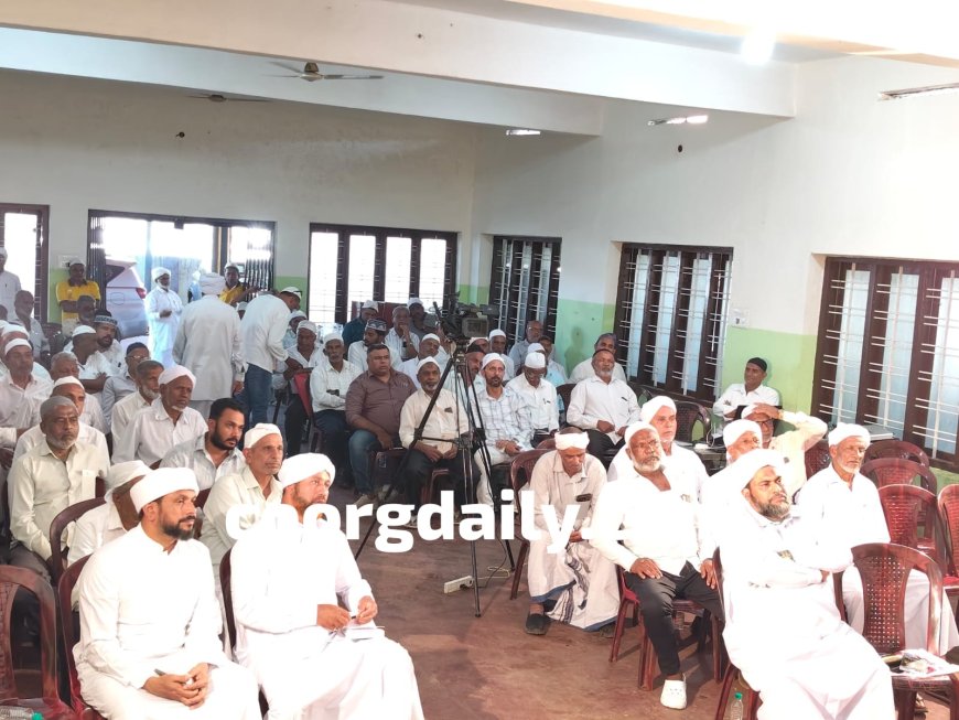 ಚೆರಿಯಪರಂಬುವಿನಲ್ಲಿ ಯಶಸ್ವಿಯಾಗಿ ನಡೆದ ಹಜ್ ತರಬೇತಿ ಶಿಬಿರ