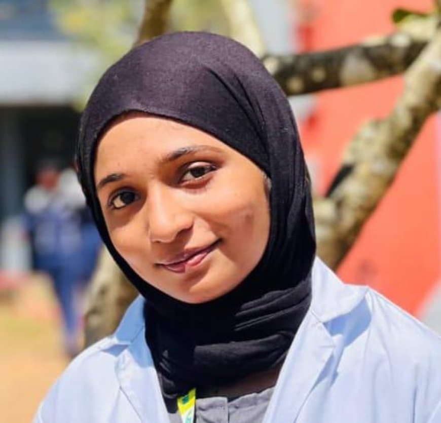 ದ್ವಿತೀಯ ಪಿಯುಸಿ ಫಲಿತಾಂಶ ಕೊಟ್ಟಮುಡಿ ಮರ್ಕಝ್ ವಿದ್ಯಾ ಸಂಸ್ಥೆಯ ಅಫೀಫಾಗೆ ಡಿಸ್ಟಿಂಕ್ಷನ್