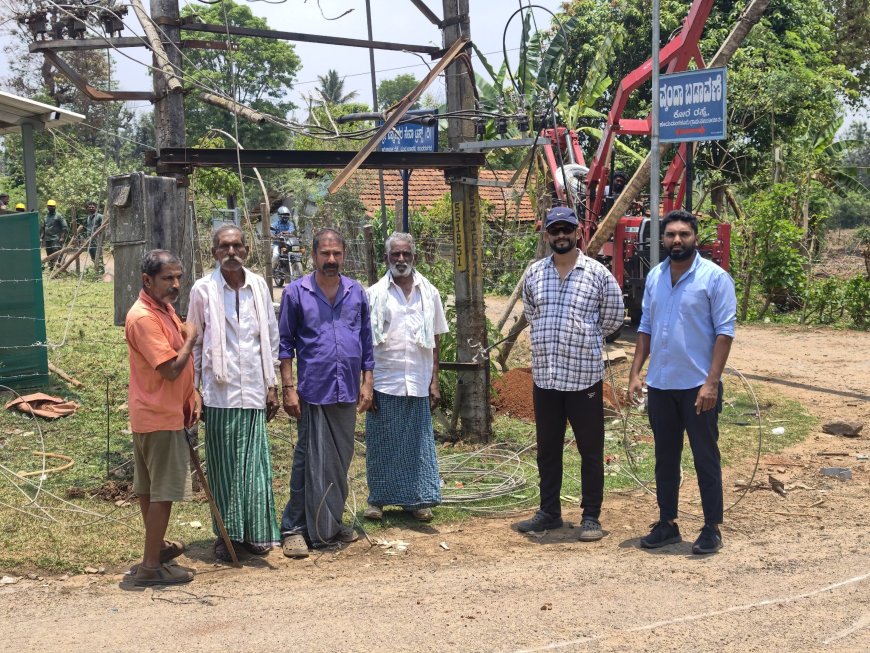 ಸುಂದರನಗರ: ಅಪಾಯದಂಚಿನಲ್ಲಿದ್ದ ಟಿ.ಸಿ ಸ್ಥಳಾಂತರ
