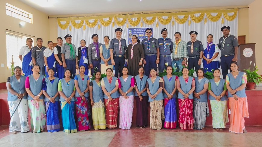 ಕೂಡಿಗೆ ಅಂಜೆಲಾ‌  ಶಾಲೆಯಲ್ಲಿ ಸ್ಕೌಟ್ಸ್, ಗೈಡ್ಸ್  ಮಕ್ಕಳಿಗೆ ವಾಸ್ತವ್ಯ, ಬೇಸಿಗೆ ಶಿಬಿರ