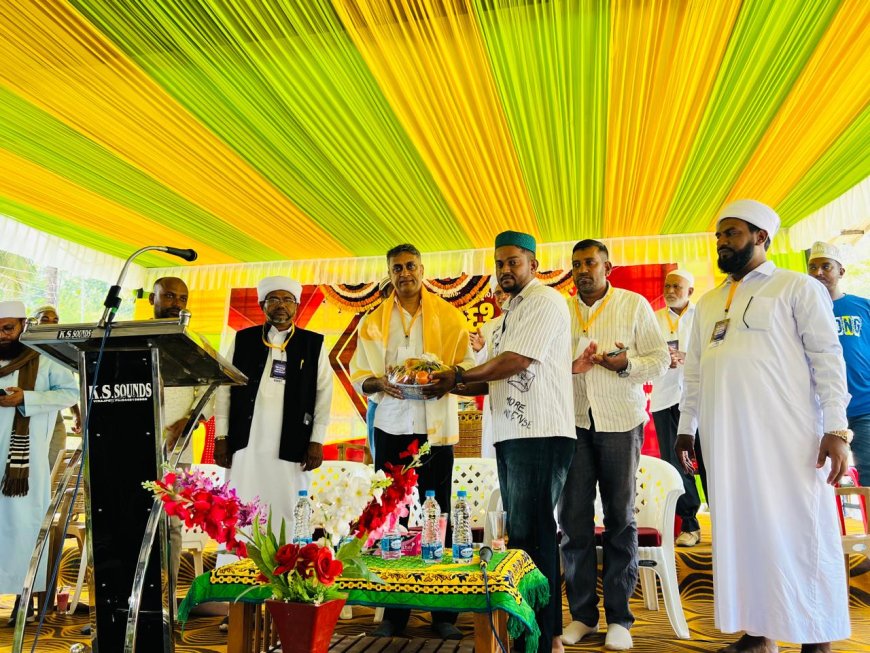 ಅಂಬಟ್ಟಿ ಮಖಾಂ ಉರೂಸ್ ಕಾರ್ಯಕ್ರಮದಲ್ಲಿ ಭಾಗವಹಿಸಿದ ಶಾಸಕ ಎಎಸ್ ಪೊನ್ನಣ್ಣ