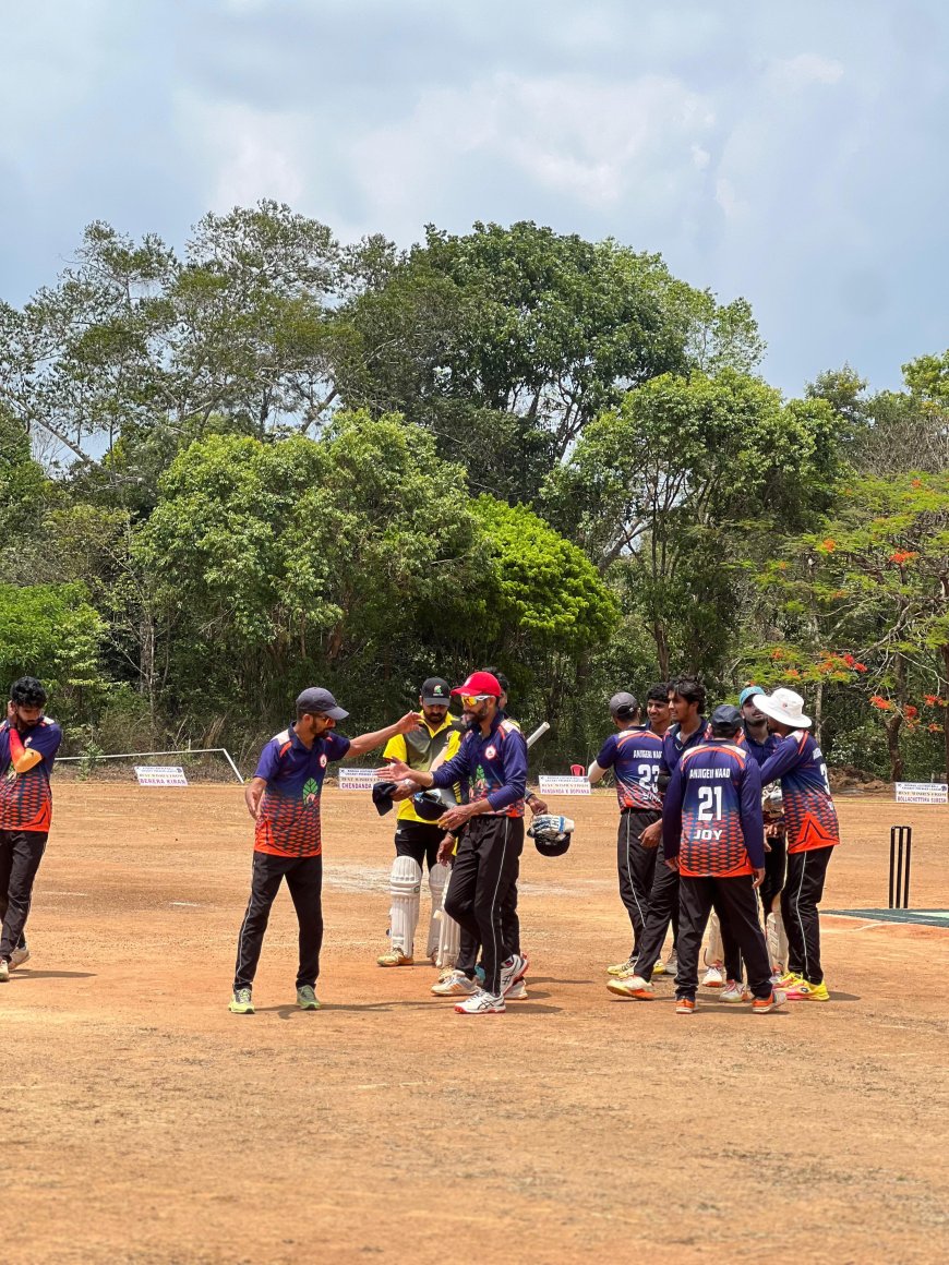 ಕೊಡವ ಲೆದರ್ ಬಾಲ್ ಕ್ರಿಕೆಟ್   ಲೀಗ್; ಕೂರ್ಗ್ ಟೈಟಾನ್ಸ್,  ಅಂಜಿಗೇರಿ ನಾಡ್ ಗೆ ಜಯ