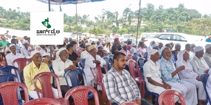 ಸಂಭ್ರಮದಿಂದ ಜರುಗಿದ ಭಾಗಮಂಡಲ ಬಳಿಯ ತಾವೂರು ಮಖಾಂ ಉರೂಸ್