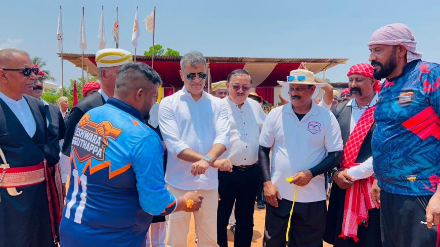 ಜಿಲ್ಲೆಯ‌ ಕ್ರೀಡಾಭಿವೃದ್ದಿಗೆ ಹೆಚ್ಚಿನ ಒತ್ತು; ಶಾಸಕ‌ ಎಎಸ್ ಪೊನ್ನಣ್ಣ