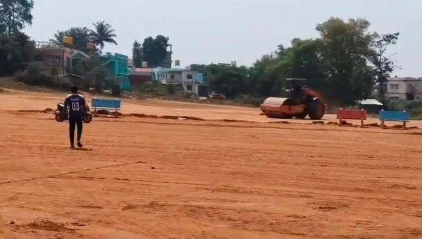 ಸಹರಾ ಕ್ಲಬ್ ನಿರಂತರ ಪ್ರಯತ್ನ ಮತ್ತು ಒತ್ತಡದಿಂದ ಗುಂಡೂರಾವ್ ಬಡಾವಣೆಯಲ್ಲಿ ಆಟದ ಮೈದಾನ