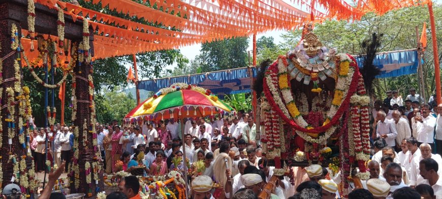 ಸೋಮವಾರಪೇಟೆ;ತೋಳೂರುಶೆಟ್ಟಳ್ಳಿ ಗ್ರಾಮದಲ್ಲಿ ಶ್ರೀ ಸಬ್ಬಮ್ಮ ದೇವಿಯ ಸುಗ್ಗಿ ಉತ್ಸವ
