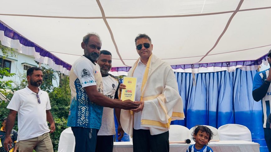 ಕಲ್ಲುಬಾಣೆ ಕ್ರಿಕೆಟ್ ಪ್ರೀಮಿಯರ್ ಲೀಗ್ ನಲ್ಲಿ ಭಾಗವಹಿಸಿದ ಶಾಸಕ ಎಎಸ್ ಪೊನ್ನಣ್ಣ