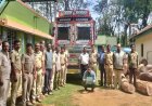 ಕೊಡಗಿನಿಂದ  ಕಳ್ಳ ಸಾಗಾಟ ಮಾಡುತಿದ್ದ 28 ಲಕ್ಷ ರೂ ಮೌಲ್ಯದ  ಬೀಟಿ ಮರ ಸಹಿತ ಲಾರಿ ವಶಪಡಿಸಿಕೊಂಡ ಅರಣ್ಯ ಇಲಾಖೆ