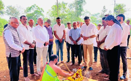 ಪಂದ್ಯಂಡ ನೂತನ್ ಐನ್ ಮನೆ ಕಾಮಗಾರಿಗೆ ಶಾಸಕ ಎಎಸ್ ಪೊನ್ನಣ್ಣ ಚಾಲನೆ