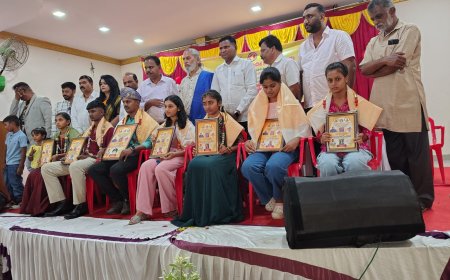 ಕೇಂದ್ರ ಕನ್ನಡ ಸಾಹಿತ್ಯ ವೇದಿಕೆ ವತಿಯಿಂದ ಡಾ ಅಂಬೇಡ್ಕರ್ , ಡಾ ಬಾಬು ಜಗಜೀವನ್ ರಾಮ್ ಜಯಂತಿ; ಸಾಧಕರು ಮತ್ತು ಪ್ರತಿಭಾವಂತ ವಿದ್ಯಾರ್ಥಿಗಳಿಗೆ ಸನ್ಮಾನ