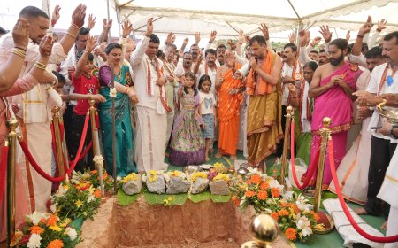 ಕೊಡಗು ಬಂಟರ ಭವನ ನಿರ್ಮಾಣಕ್ಕೆ ಶಂಕುಸ್ಥಾಪನೆ; ಸಮುದಾಯ ಬಾಂಧವರ ಒಗ್ಗಟ್ಟಿಗೆ ಗಣ್ಯರ ಕರೆ