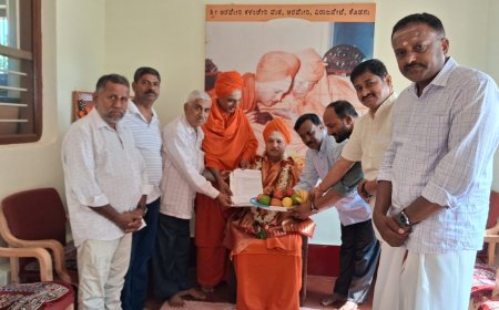ಶರಣ ಸಾಹಿತ್ಯ ಸಮ್ಮೇಳನಾಧ್ಯಕ್ಷರಾದ  ಶಾಂತಮಲ್ಲಿಕಾರ್ಜುನ ಶ್ರೀಗಳಿಗೆ ಆಹ್ವಾನ
