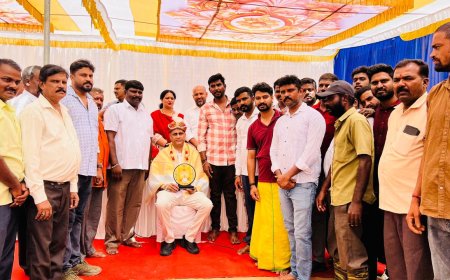 ವಿರಾಜಪೇಟೆ; ತುಳಸಿ ಮಾರಿಯಮ್ಮ ದೇವಸ್ಥಾನಕ್ಕೆ ಶಾಸಕ ಎಎಸ್ ಪೊನ್ನಣ್ಣ ಭೇಟಿ