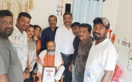 ಕೊಡಗು ಜಿಲ್ಲಾ ಕಾರ್ಯನಿರತ ಪತ್ರಕರ್ತರ ಸಂಘದ ವತಿಯಿಂದ ಮನೆಯಂಗಳದಲ್ಲಿ ಮನದುಂಬಿ ಕಾರ್ಯಕ್ರಮ; ಚಿ.ನಾ.ಸೋಮೇಶ್  ಅವರಿಗೆ ಸನ್ಮಾನ