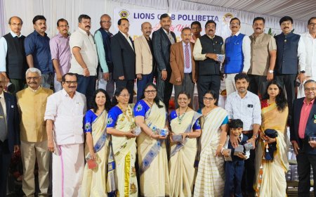 ಪಾಲಿಬೆಟ್ಟದಲ್ಲಿ ಲಯನ್ಸ್ ಕ್ಲಬ್ ನ ಸುವರ್ಣ ಸಂಭ್ರಮ; ಸೇವಾ ಮನೋಭಾವದ ಸಮಾಜ ಸೇವೆಯಲ್ಲಿ ತೊಡಗಿಸಿಕೊಳ್ಳಿ:ಡಾ. ಕೆ.ಪಿ. ಪುತ್ತೂರಾಯ,