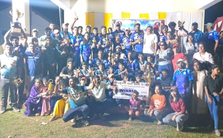 ದಕ್ಷಿಣ ಕೊಡಗು ಒಕ್ಕಲಿಗರ ಕ್ರೀಡಾ ಮಿಲನಕ್ಕೆ ವರ್ಣರಂಜಿತ ತೆರೆ; ಕ್ರಿಕೆಟ್ ನಲ್ಲಿ ಕೋಟೆಕೊಪ್ಪ ಚಾಂಪಿಯನ್,  ಹಗ್ಗ ಜಗ್ಗಾಟದಲ್ಲಿ ಹಾತೂರು, ಕೋಟೆಕೊಪ್ಪ,  ಥ್ರೋ ಬಾಲ್, ಮಕ್ಕಳ ಕ್ರಿಕೆಟ್ ನಲ್ಲಿ  ಹಾತೂರು ವಿನ್ನರ್ಸ್