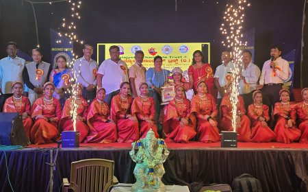 ಕಾವ್ಯಶ್ರೀ ಕಾಂತ್ ರಾಜ್ ರವರಿಗೆ ಒಲಿದ " ಕರ್ನಾಟಕ ಕನ್ನಡ ರತ್ನ " ಪ್ರಶಸ್ತಿ