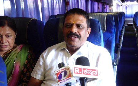 ಪ್ರಧಾನಿ ಮನವಿಗೆ ಸ್ಪಂದನೆ ;  ಸರಕಾರಿ ಬಸ್ ಪ್ರಯಾಣಕ್ಕೆ ಮುಂದಾದ ಮಾಜಿ ಸಚಿವ ಅಪ್ಪಚ್ಚು ರಂಜನ್