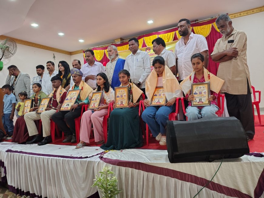 ಕೇಂದ್ರ ಕನ್ನಡ ಸಾಹಿತ್ಯ ವೇದಿಕೆ ವತಿಯಿಂದ ಡಾ ಅಂಬೇಡ್ಕರ್ , ಡಾ ಬಾಬು ಜಗಜೀವನ್ ರಾಮ್ ಜಯಂತಿ; ಸಾಧಕರು ಮತ್ತು ಪ್ರತಿಭಾವಂತ ವಿದ್ಯಾರ್ಥಿಗಳಿಗೆ ಸನ್ಮಾನ