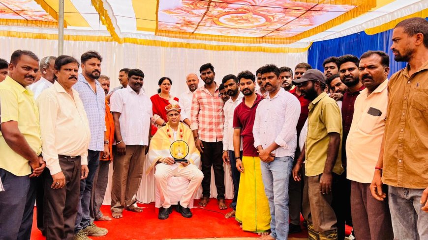 ವಿರಾಜಪೇಟೆ; ತುಳಸಿ ಮಾರಿಯಮ್ಮ ದೇವಸ್ಥಾನಕ್ಕೆ ಶಾಸಕ ಎಎಸ್ ಪೊನ್ನಣ್ಣ ಭೇಟಿ