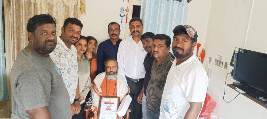 ಕೊಡಗು ಜಿಲ್ಲಾ ಕಾರ್ಯನಿರತ ಪತ್ರಕರ್ತರ ಸಂಘದ ವತಿಯಿಂದ ಮನೆಯಂಗಳದಲ್ಲಿ ಮನದುಂಬಿ ಕಾರ್ಯಕ್ರಮ; ಚಿ.ನಾ.ಸೋಮೇಶ್  ಅವರಿಗೆ ಸನ್ಮಾನ