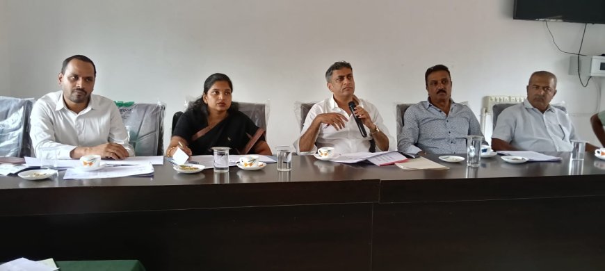 ಪೊನ್ನಂಪೇಟೆಯಲ್ಲಿ ಟಾಸ್ಕ್ ಪೋರ್ಸ್ ಸಮಿತಿ‌ ಸಭೆ ಮುಂಗಾರು ಶೀಘ್ರ ಆರಂಭ; ಅಗತ್ಯ ಸಿದ್ಧತೆಗೆ ಎ.ಎಸ್.ಪೊನ್ನಣ್ಣ ಸೂಚನೆ