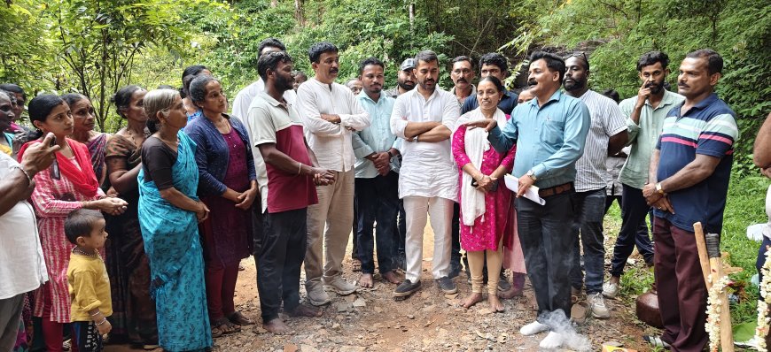 2ನೇ ಮೊಣ್ಣಂಗೇರಿಯಲ್ಲಿ ರಸ್ತೆ ಅಭಿವೃದ್ಧಿಗೆ ಡಾ ಮಂತರ್ ಗೌಡ ರವರಿಂದ 35 ಲಕ್ಷ ರೂಗಳ ಅನುದಾನ