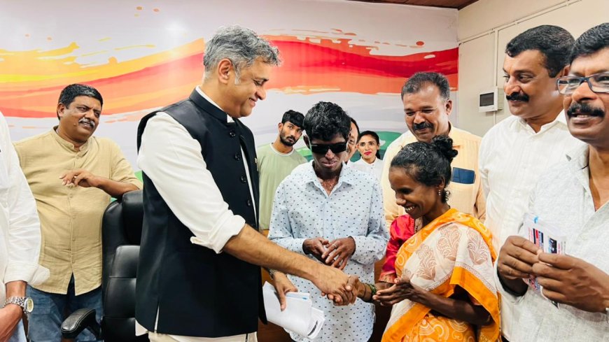 ಶಾಸಕ ಎ.ಎಸ್ ಪೊನ್ನಣ್ಣ ರವರ ಪ್ರಯತ್ನ ಹಾಗೂ ಬದ್ಧತೆ : ದೃಷ್ಟಿ ಮರಳಿ ಪಡೆದ ಕೆದಮುಳ್ಳೂರು ನಿವಾಸಿ ಜಯೇಂದ್ರ