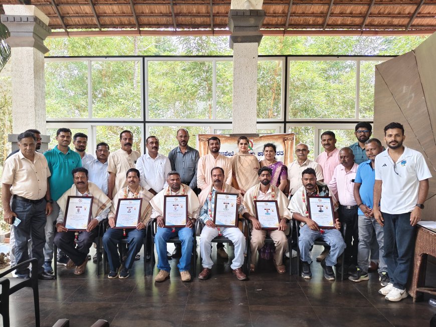 ಪತ್ರಕರ್ತರು ತಂತ್ರಜ್ಞಾನವನ್ನು ಬಳಸಿ ಪರಿಣಾಮಕಾರಿಯಾಗಿ ಕೆಲಸ ಮಾಡುವಂತಾಗಬೇಕು;ಅಜ್ಜಮಾಡ ರಮೇಶ್ ಕುಟ್ಟಪ್ಪ ; ವಿರಾಜಪೇಟೆ ತಾಲ್ಲೂಕು ಕಾರ್ಯನಿರತ ಪತ್ರಕರ್ತರ ಸಂಘದ ವಾರ್ಷಿಕ ಪ್ರಶಸ್ತಿ ಪ್ರದಾನ