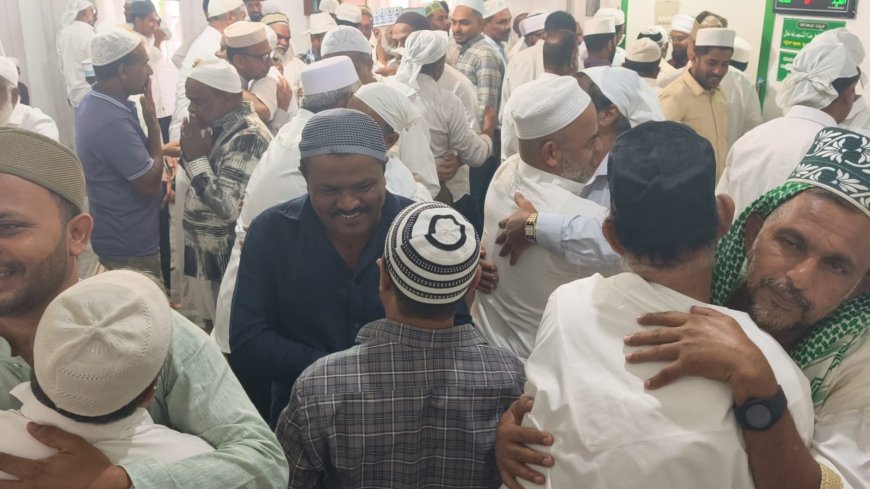 ಕುಶಾಲನಗರ; ಶಾಫಿ, ಹನಫಿ ಬಾಂಧವರಿಂದ‌ ಬಕ್ರೀದ್  ಹಬ್ಬಾಚರಣೆ