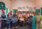 ಕರ್ನಾಟಕ ರಕ್ಷಣಾ ವೇದಿಕೆ ಸ್ವಾಭಿಮಾನಿ ಬಣದ ವತಿಯಿಂದ ವಿದ್ಯಾರ್ಥಿಗಳಿಗೆ ಉಚಿತ ನೋಟ್ ಪುಸ್ತಕ ವಿತರಣೆ