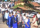 ಯೋಗ ದಿನಾಚರಣೆ ಪ್ರಯುಕ್ತ ಜಾಥಾ