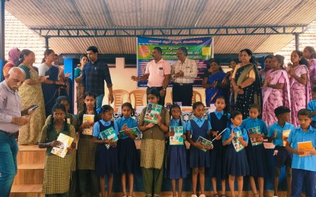ಗೋಣಿಕೊಪ್ಪ; ಕರ್ನಾಟಕ ಪಬ್ಲಿಕ್ ಶಾಲೆಯಲ್ಲಿ ಶಾಲಾ ಪ್ರಾರಂಭೋತ್ಸವ