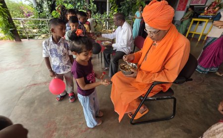 ಕೊಡ್ಲಿಪೇಟೆ; ಕಲ್ಲುಮಠ ಆಂಗ್ಲ ಮಾಧ್ಯಮ ಶಾಲೆಯಲ್ಲಿ ಶಾಲಾ‌ ಪ್ರಾರಂಭೋತ್ಸವ