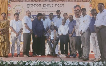 ಕುಶಾಲನಗರ : ನಿವೃತ್ತ ತಹಶೀಲ್ದಾರ್ ಕಿರಣ್ ಜಿ.ಗೌರಯ್ಯಗೆ ನಾಗರಿಕ ಸನ್ಮಾನ